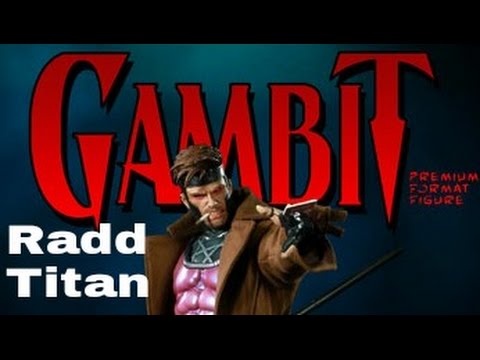 Gambit Premium Format and Legendary Scale Bust Exclusive by Sideshow Collectibles