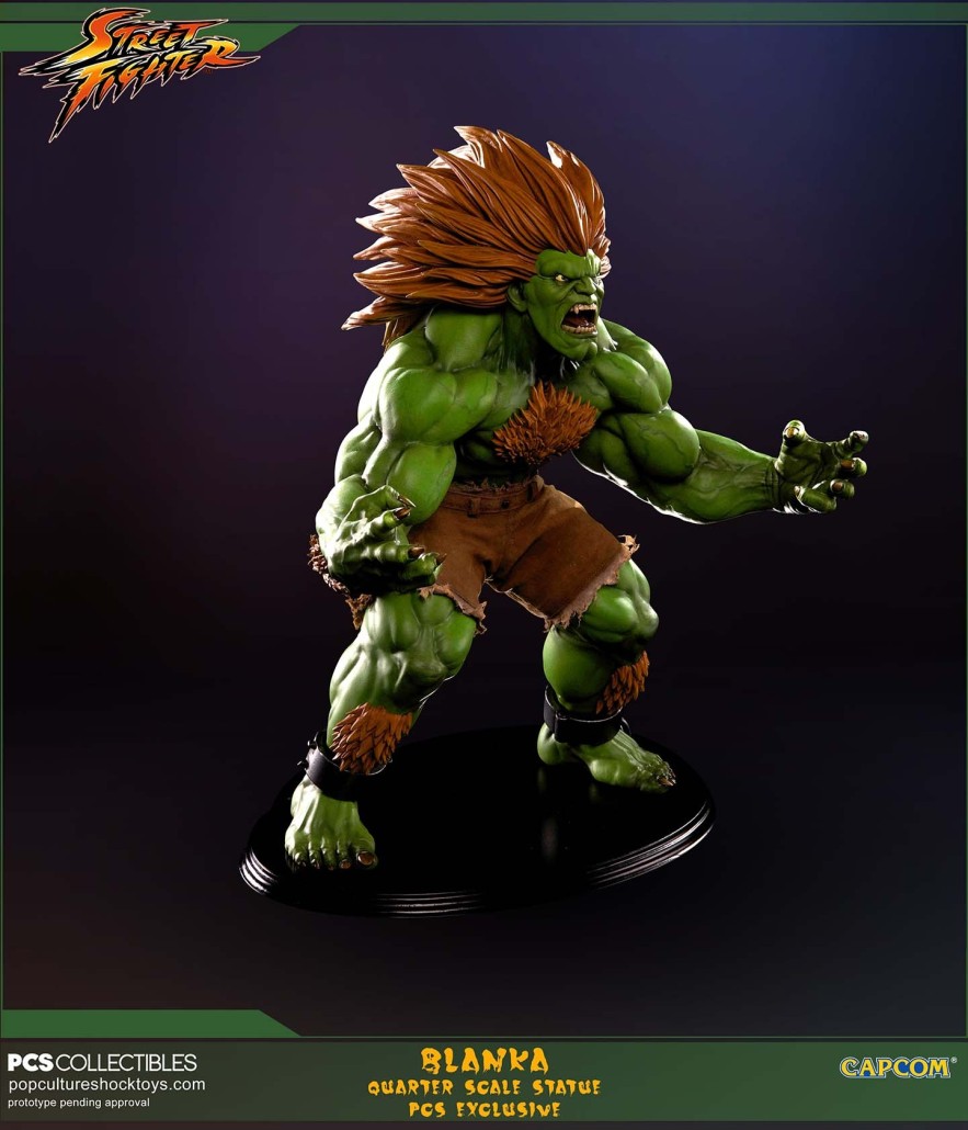 1/4 Scale Blanka Statue (Street Fighter)