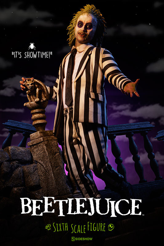 Beetlejuice Sixth Scale Figure by Sideshow Collectibles